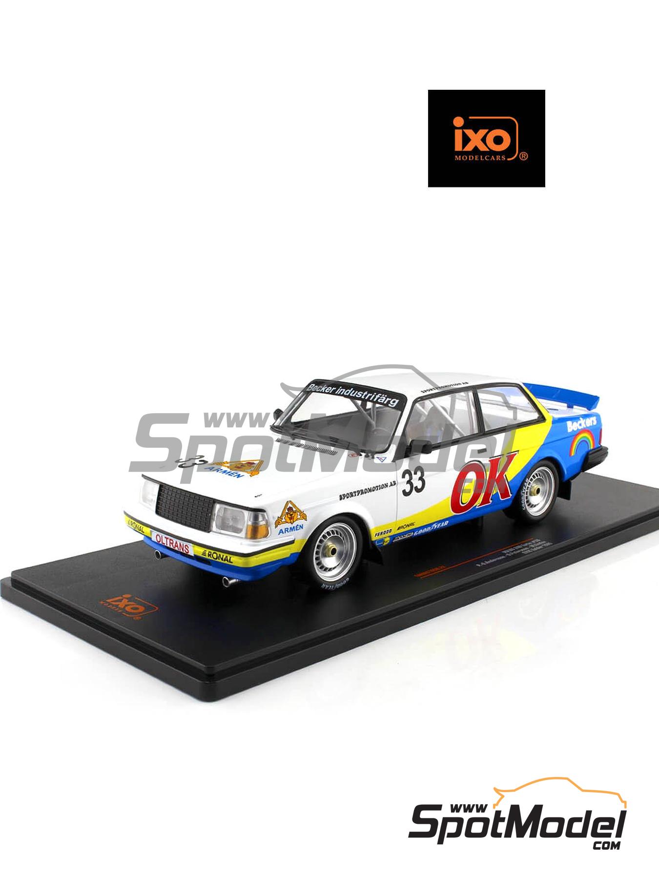 イクソ 1/18 ボルボ 240 #24 DRM ニュルブルクリンク 1985